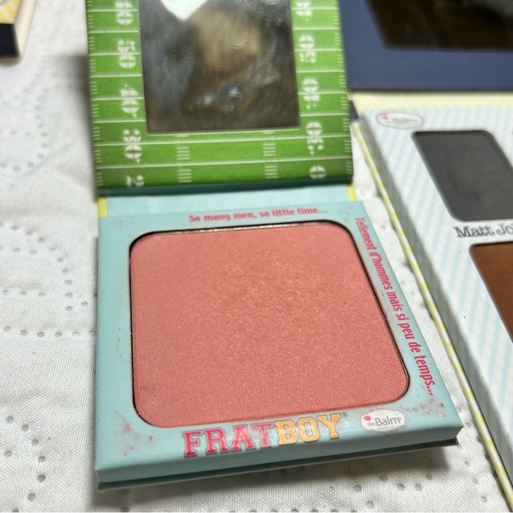 Set 2 makeup bundle The Balm eyeshadow and blush Meet Matte Nude palette - Picture 10 of 11
